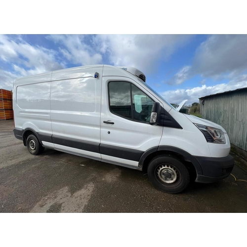 128 - Ford Transit fridge van. 2015. Runs and Drives. 230,000 miles. Standby fridge. Reg. YP65 TMY