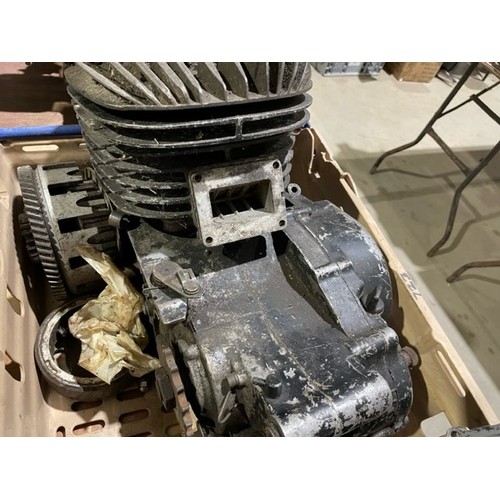 723 - 2 Boxes of Yamaha DT250 engine spares