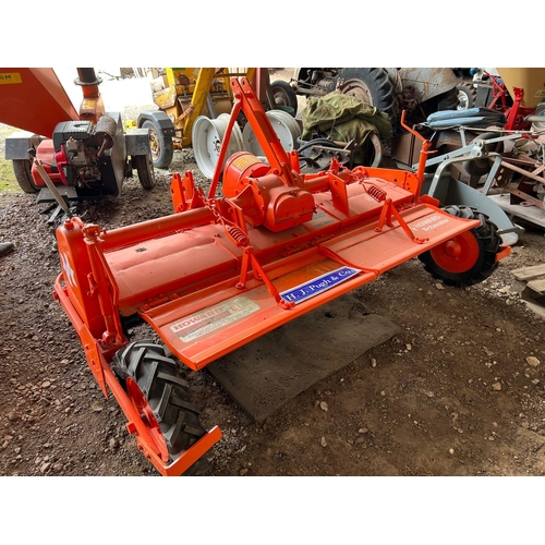 136 - Howard series E80 rotavator. 8ft