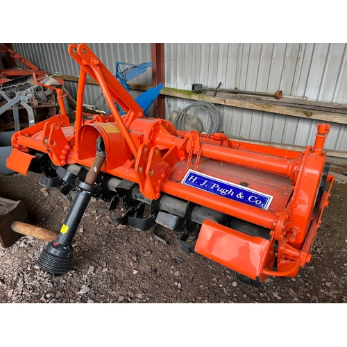 136 - Howard series E80 rotavator. 8ft