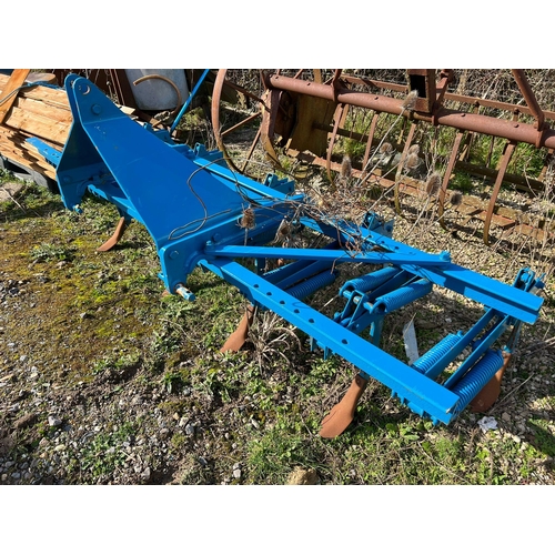 158 - Ransomes spring tine cultivator 8ft