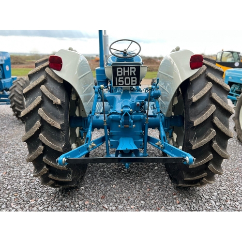 182 - Roadless Ploughmaster 6/4 original tractor. 1964. Approx. 4000 hours. SN-6D/3241/3 Reg. BHR 150B. V5