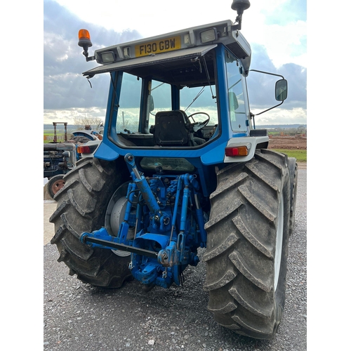 186 - Ford TW-15 4WD tractor. C/w inner and outer weights. Engine rebuilt 2 years ago, approx. 200 hours s... 