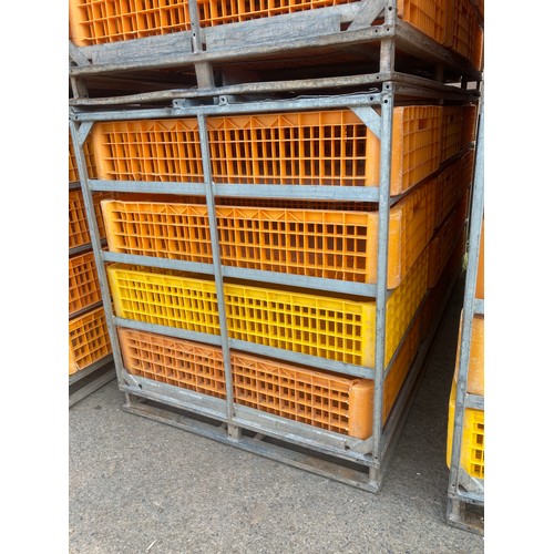 142 - Anglian poultry module system to include 12 baskets