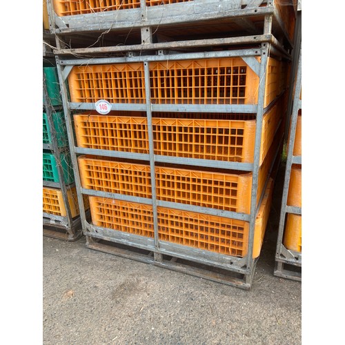 146 - Anglian poultry module system to include 12 baskets