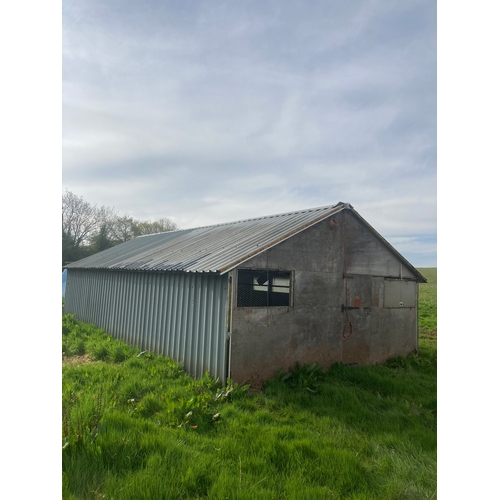 163 - Poultry shed 30’x16’. Buyer to dismantle