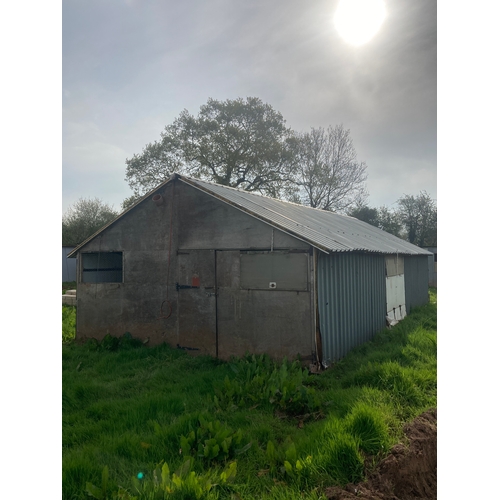 163 - Poultry shed 30’x16’. Buyer to dismantle