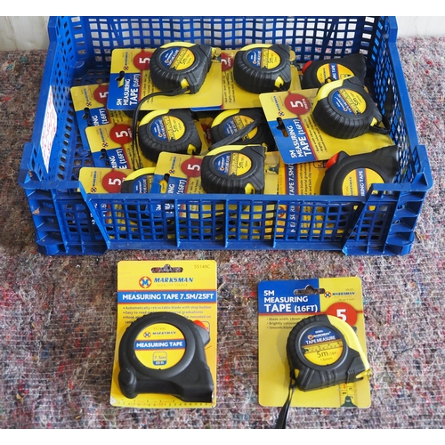 1697 - Tape measures, 2 sizes 5m and 7.5m - 15