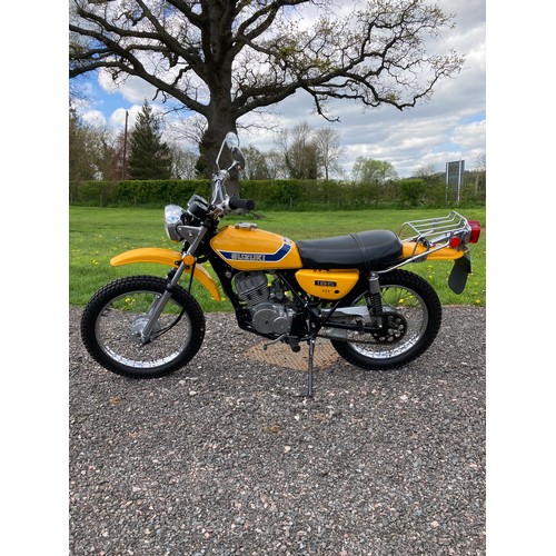 1691 - Suzuki TS185 motorcycle. 1973. 185cc.
Frame no. TS185 77064
Engine no. TS185 77049
Runs and rides ve... 