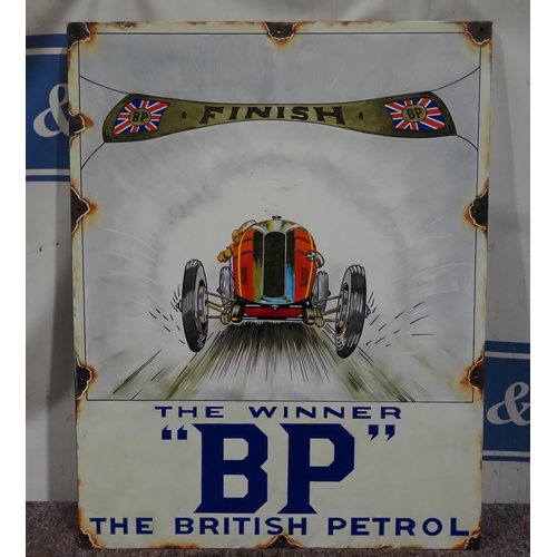 698 - Painting on board of an original enamel sign - BP 