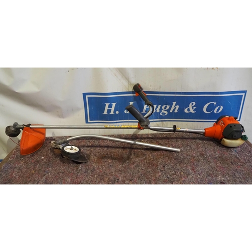 709 - Husqvarna strimmer and Stihl edge trimmer