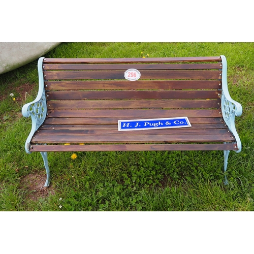 296 - Garden bench