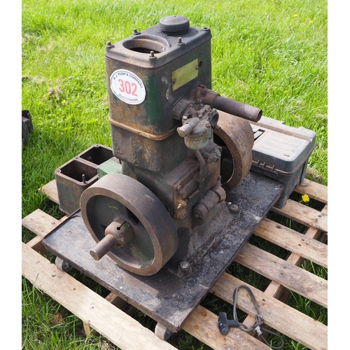 302 - Bamford type EG1 stationary engine 1.5 HP HP