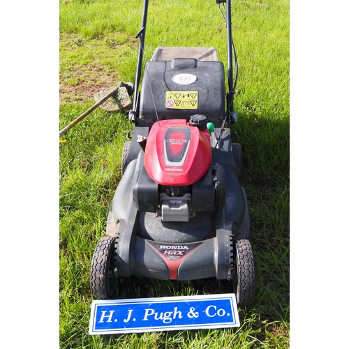 439 - Honda HRX 537 mower