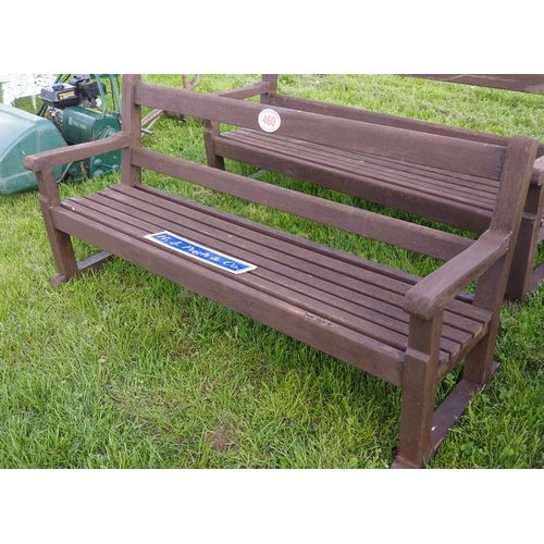 460 - Garden bench 6ft