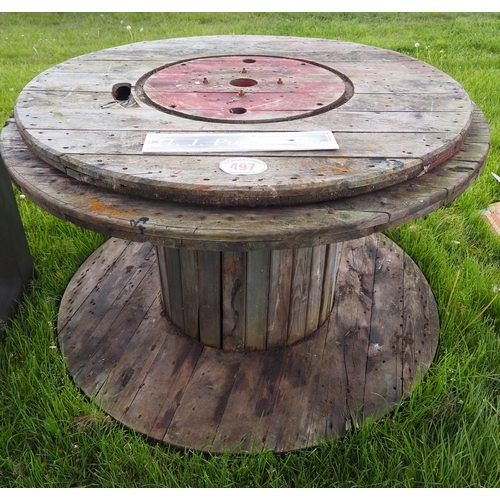 497 - Large cable reel