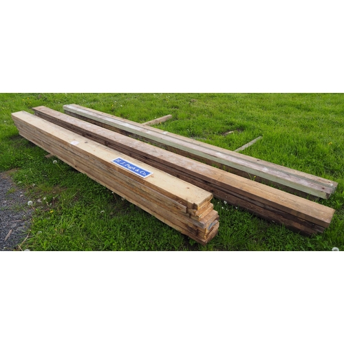 507 - Floorboards 8 x 12ft, 4 x 15ft and other timber