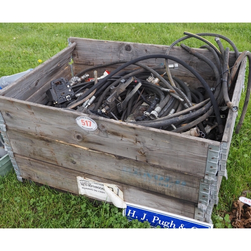 517 - Quantity of hydraulic pipes