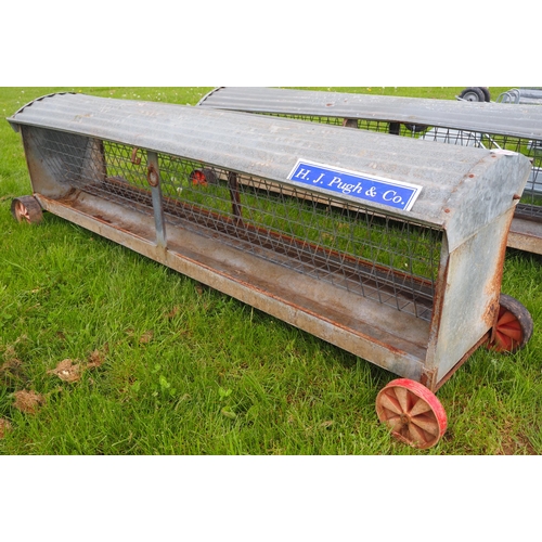 1223 - Hayrack on wheels 10ft