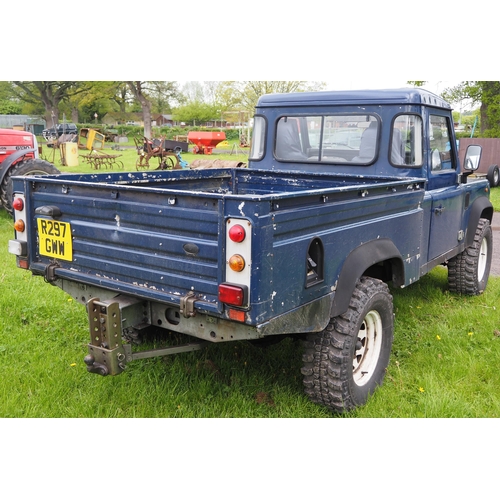 1438 - Land Rover Defender 110 LWB. Runs and drives. Fitted with galvanised chassis, new shocks and springs... 