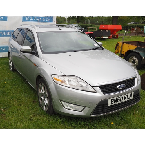 1459 - Ford Mondeo Zetec TDCI. Runs and drives. Reg. BN60 KLM. Keys and V5 in office