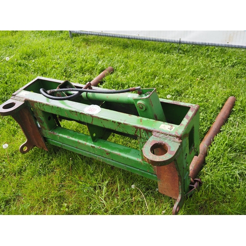 1641 - Bale squeezer with pin and cone brackets