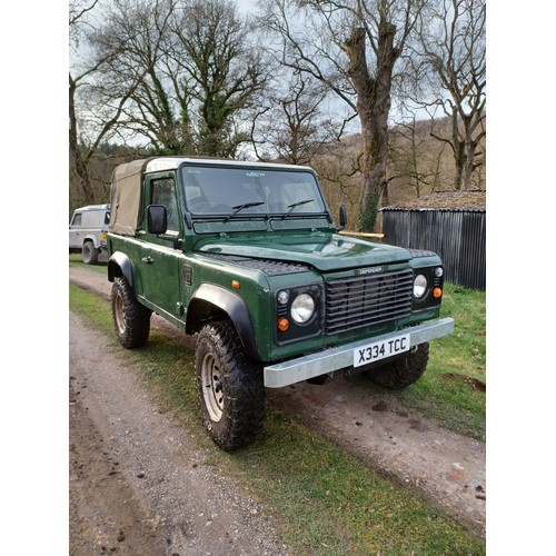 254 - Land Rover Defender 90 TD5. Rebuilt of a Richards galvanised chassis, medium duty springs and shocks... 