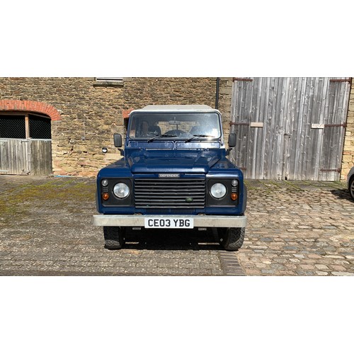 262 - Land Rover Defender 110 TD5. LWB. Current owner since 2003, good service history. 
Reg. CE03 YBG. V5... 