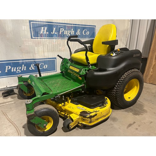 733A - John Deere Z645 Zero Turn rotary mower. 700 hours recorded. Ex-council