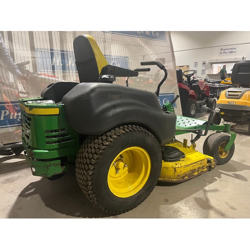 733A - John Deere Z645 Zero Turn rotary mower. 700 hours recorded. Ex-council