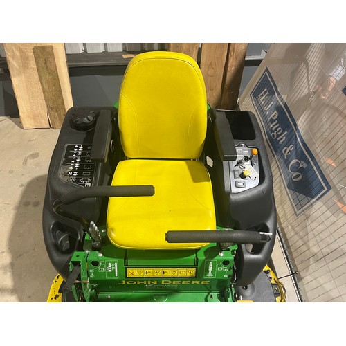 733A - John Deere Z645 Zero Turn rotary mower. 700 hours recorded. Ex-council