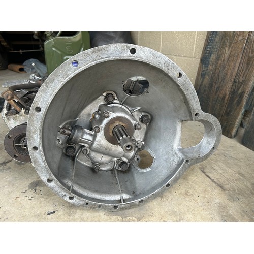 108 - Gearbox, early ring pull version 1949/50. Not used since conditioned by JLR services in 2021