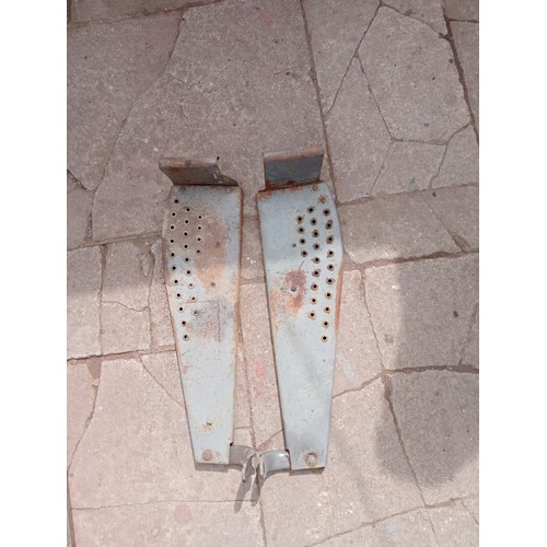 616 - Pair of Massey Ferguson 35 original foot plates