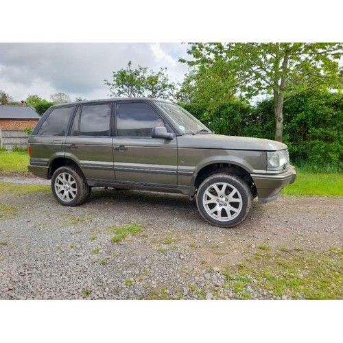 264 - Range Rover P38 V8 4.6 N Reg. Runs and drives. No MOT, SRS light on dash. Reg. N911 YJA. V5 and key ... 