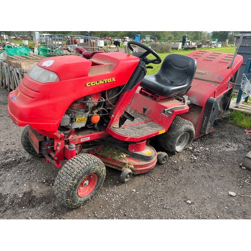 310B - Countax ride on mower, runs