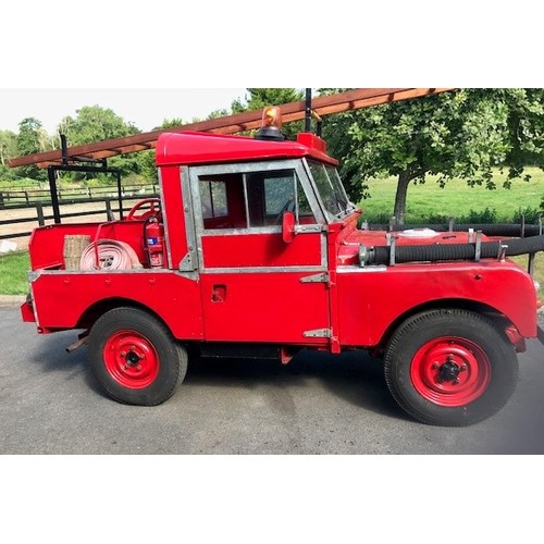 266 - Land Rover series 1 Fire tender, 1954.
Runs and drives, numerous parts fitted during renovation incl... 