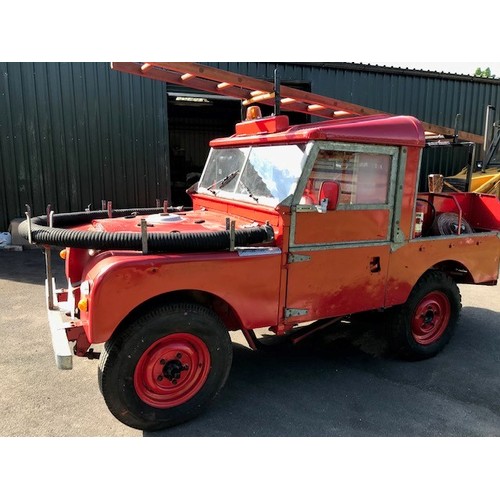 266 - Land Rover series 1 Fire tender, 1954.
Runs and drives, numerous parts fitted during renovation incl... 