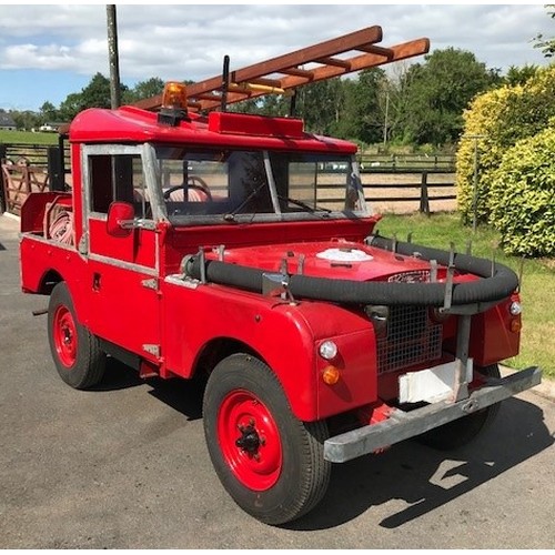 266 - Land Rover series 1 Fire tender, 1954.
Runs and drives, numerous parts fitted during renovation incl... 