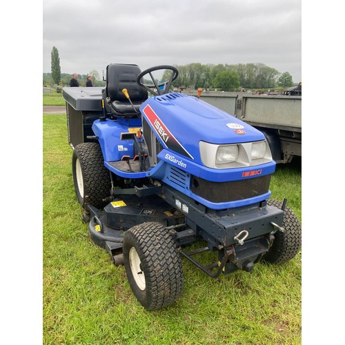 1678 - Iseki SX garden ride-on lawn mower, diesel engine