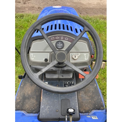 1678 - Iseki SX garden ride-on lawn mower, diesel engine