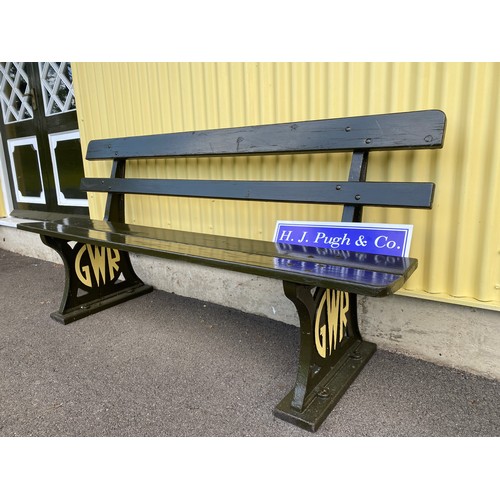 153 - GWR Replica bench