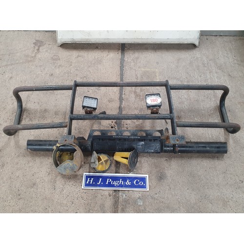 180 - Bull bar, bumper and other parts