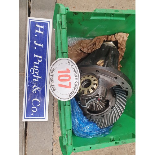 107 - Front diff - EX-CKD. Never used, still in box