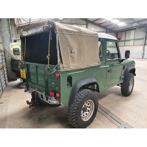 254 - Land Rover Defender 90 TD5. Rebuilt of a Richards galvanised chassis, medium duty springs and shocks... 