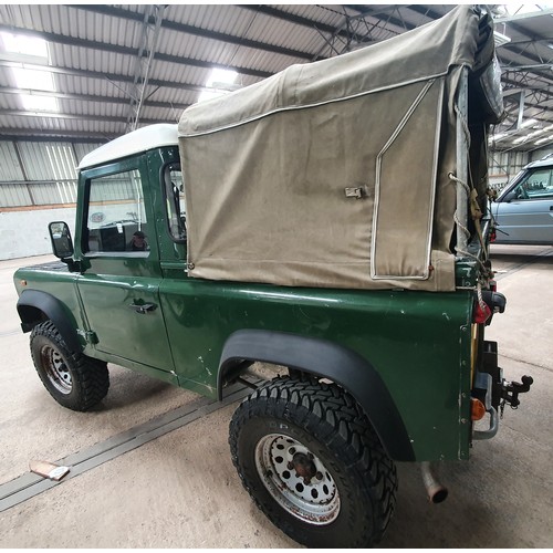 254 - Land Rover Defender 90 TD5. Rebuilt of a Richards galvanised chassis, medium duty springs and shocks... 