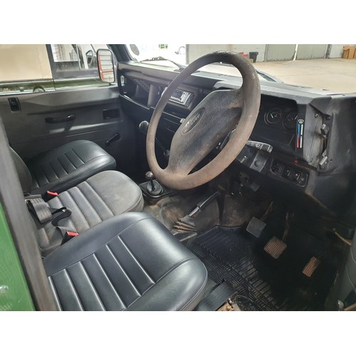 254 - Land Rover Defender 90 TD5. Rebuilt of a Richards galvanised chassis, medium duty springs and shocks... 