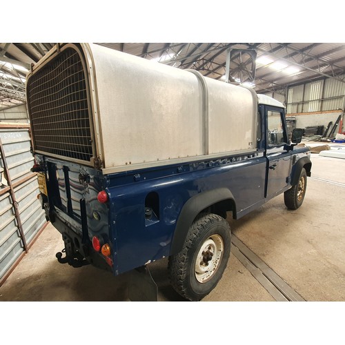 262 - Land Rover Defender 110 TD5. LWB. Current owner since 2003, good service history. 
Reg. CE03 YBG. V5... 