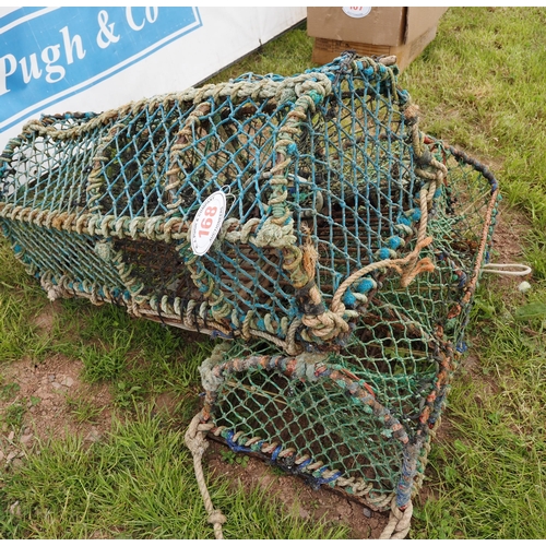 168 - Vintage lobster pots 3ft - 2