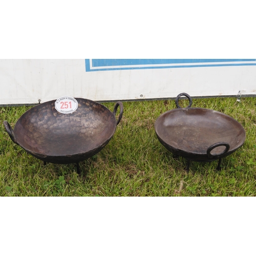 251 - Fire pits 1ft and 2ft  - 2