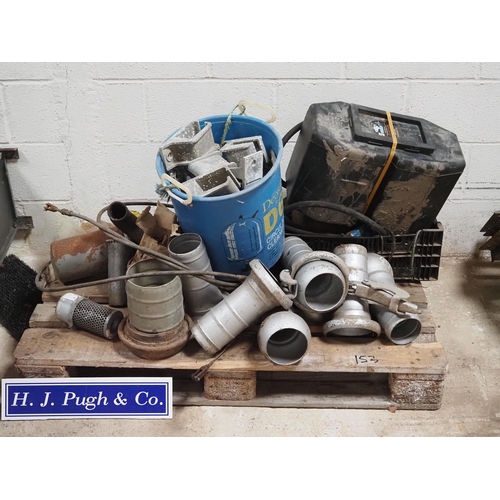 153 - Pipe fittings and other spares